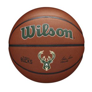 Piłka do koszykówki Wilson NBA Team Alliance Milwaukee Bucks - WTB31XBML