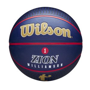 Piłka do koszykówki Wilson NBA Player Icon Zion Williamson - WZ4008601XB